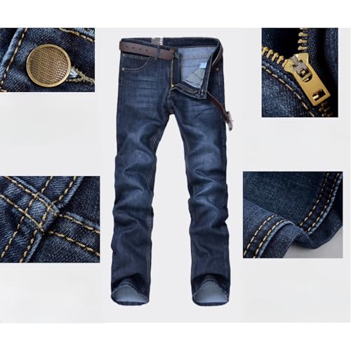 JEShifangjiusu Men's Distressed Slim Fit Straight Leg Denim Jeans Stretch Skinny Fashion Comfort Flex Waist Cargo Pants4