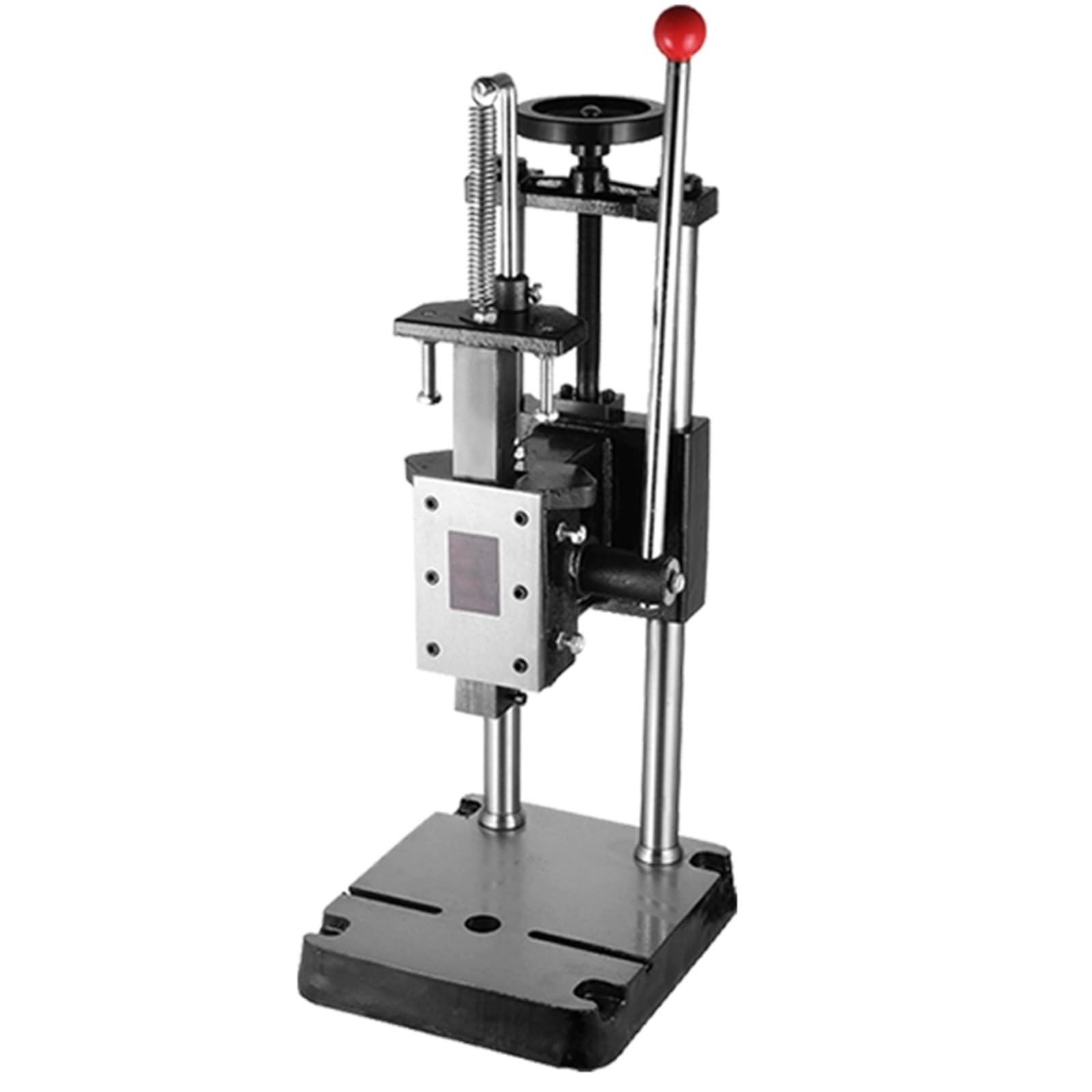 Prensa de Doble Columna, Máquina Troqueladora Manual, Fuerza Nominal Máxima: 12 KN/1,2 Toneladas, Estampado, Troquelado y Perforación de Grado Industrial