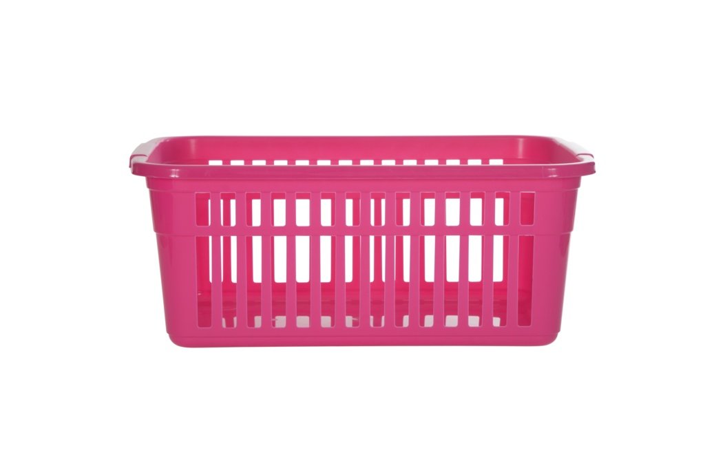 Whitefurze Pink Handy Basket 45Cm Hot