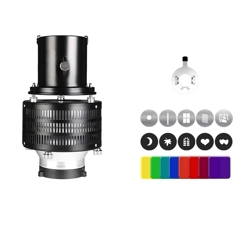 Bowens Mount Fotografie Snoot Konische Linse Fokussieren Konische Snoots Foto Optische Kondensor Spotlight Linse
