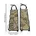 UNISTRENGH Seat Back Gun Sling Rack to Storage Organizer for 3 Guns, Rifles, Shotguns in Cars, Trucks & SUV for Hunting Sports Camouflage Car Storage in Pairs (Pythons Stripes)