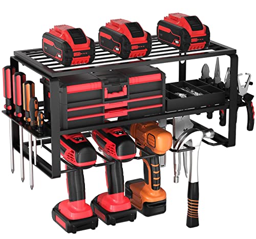 Doozx Power Tool Organizer, Drill Holder, Drill Organizer Wall Mount