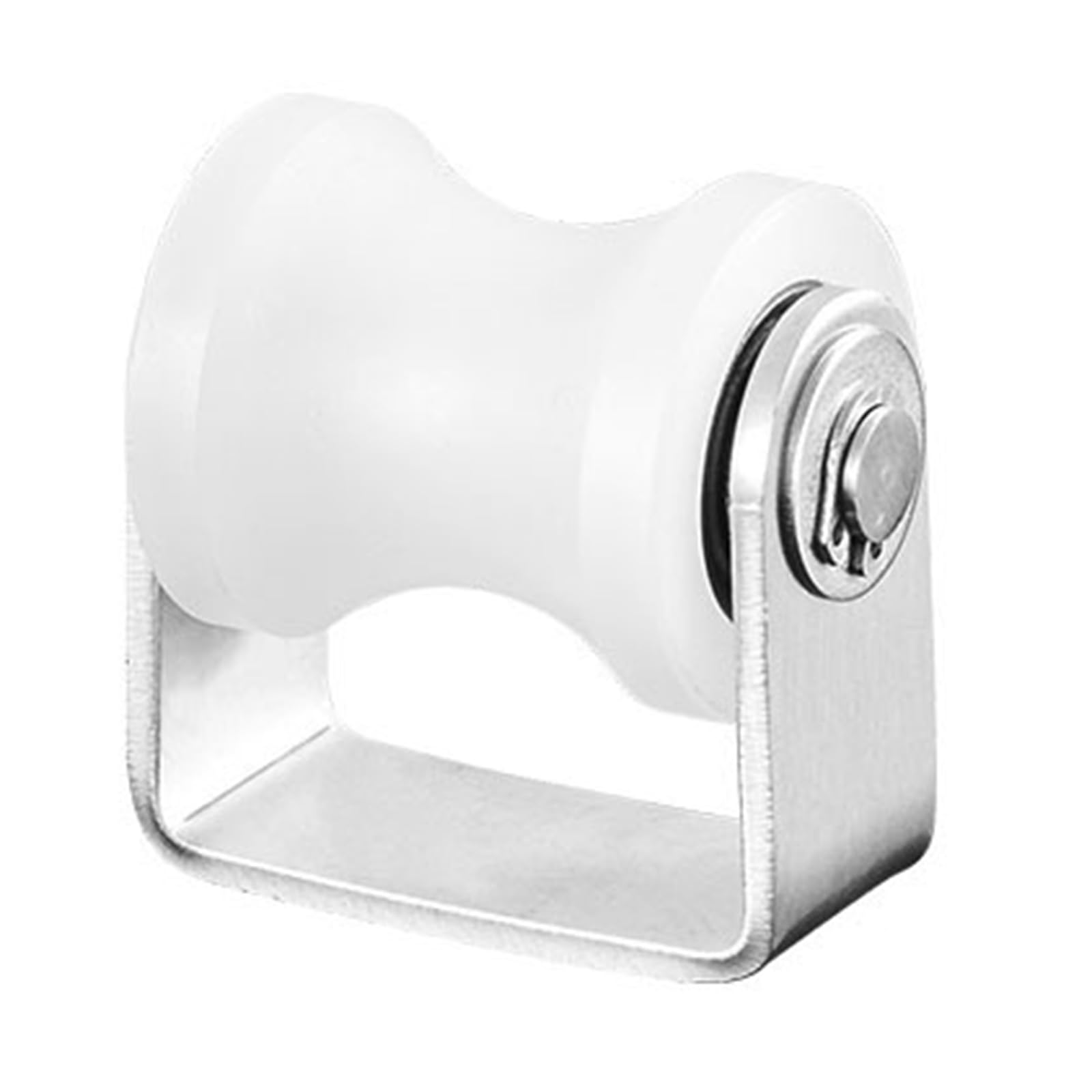 80kg Load Bearing U Grooves Nylon Rollers for Smooth Gliding Window Door Systems Resistant Rollers U Grooves Nylon Roller