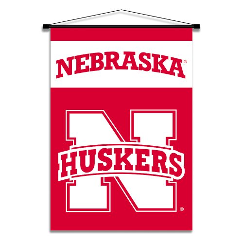 NCAA Nebraska Cornhuskers Indoor Scroll Banner