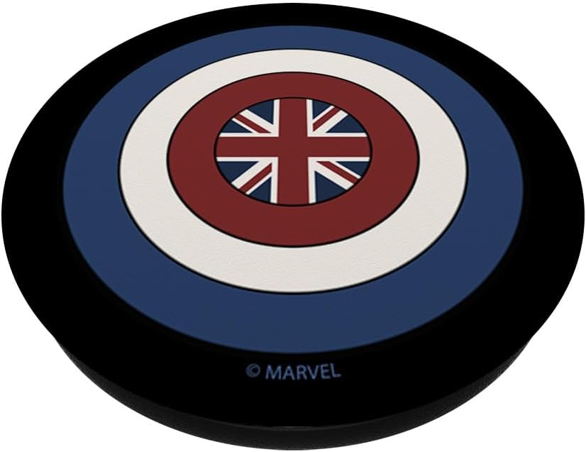 Marvel What If Captain Carter Shield Logo PopSockets Standard PopGrip