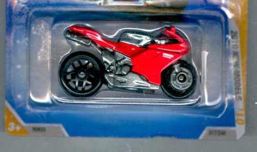 Hot Wheels Ducati 1098R 1:64 escala rojo miniatura 2
