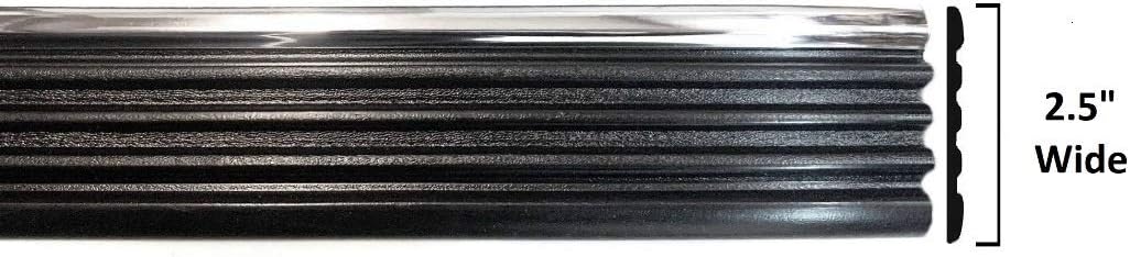 Automotive Authority Replacement Chrome Side Body Trim Molding for 1988-1998 Chevy GMC Tahoe Suburban Silverado Pickup Truck - 2.5" (Full Roll - 320") : Automotive