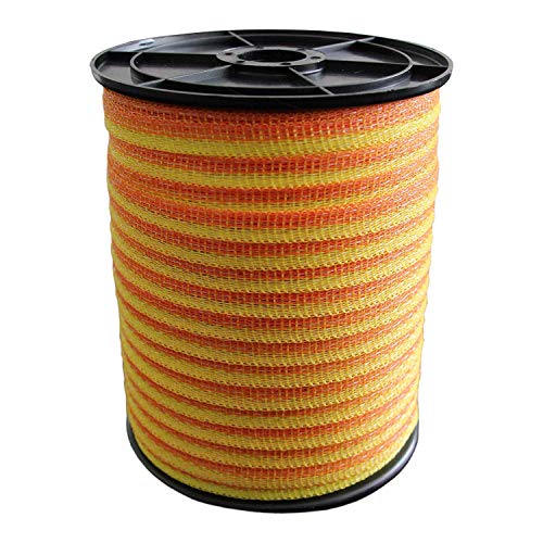 ZGM Weidezaunband Basic - gelb/orange - 200 m 20 mm 4 NIRO