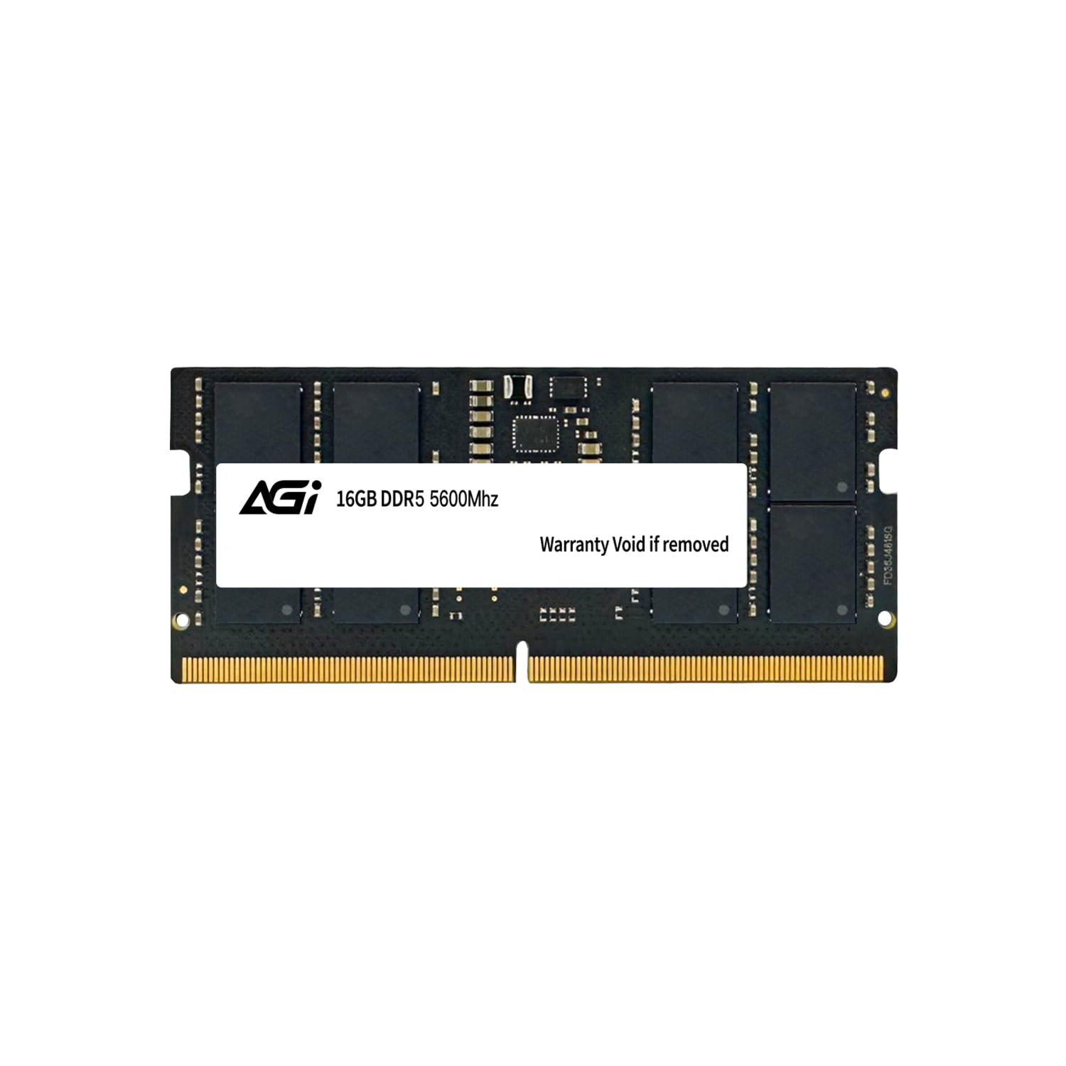 AGI SD238 16GB DDR5 RAM SODIMM 5600MHz Arbeitsspeicher Fuer Laptop | Latenz CL46, Hochleistungs-Speichermodul optimal kompatibel mit modernen Laptops, Notebooks und Mini-PC