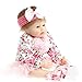 SanyDoll Reborn Baby Doll Soft Silicone 22inch 55cm Magnetic Lovely LIF...