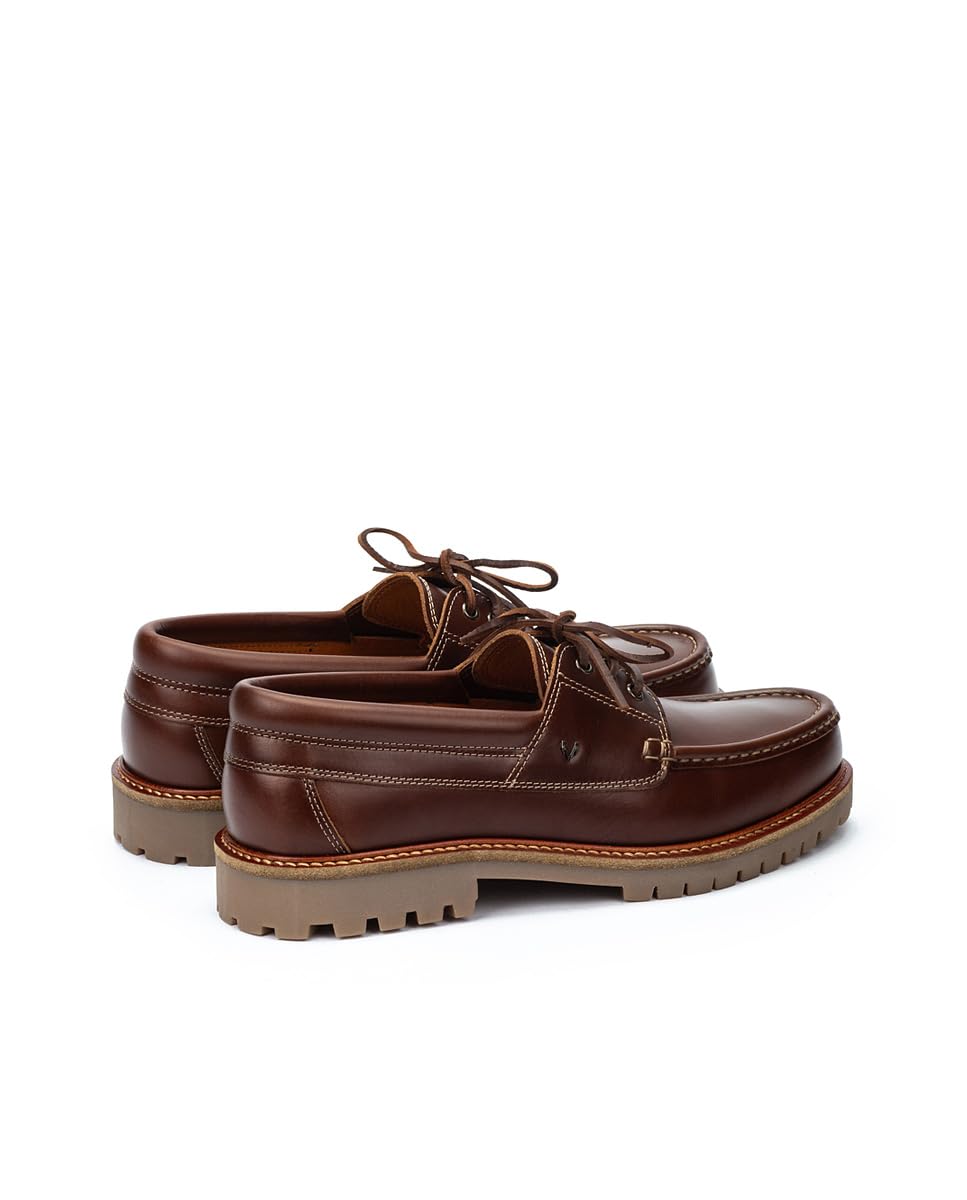 MARTINELLI Glenmore Náuticos Hombre | en Cuero | Cierre de Cordones | Talla EU 39-46