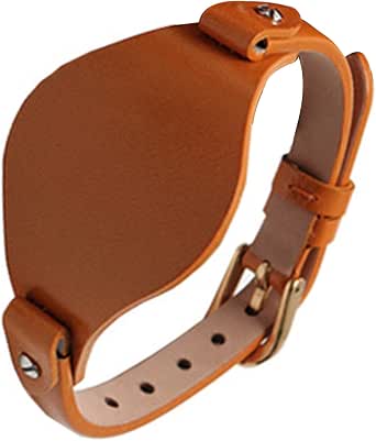 WUWMTUTCK Cinturini compatti in pelle elastici for pelle da donna adatti for cinturino Fossil Es3077 Es2830 Es3262 Es3060 Es4176 8mm(Apricot-Golden-K1