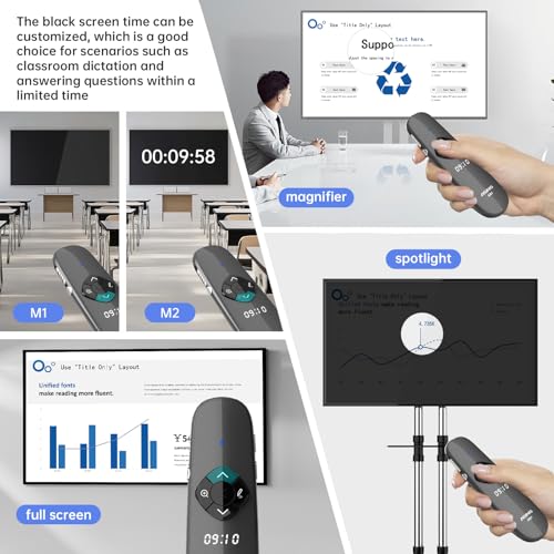 Controle remoto de apresentação a laser A81