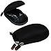 Produktbild Hermitshell Travel Hart Eva Lagerung Tasche Schutz hülle Etui Tragetasche Beutel Compact Größen und karabiner für Logitech Wireless Mobile Mouse Maus M545 M525 910-002696 M505910-001316