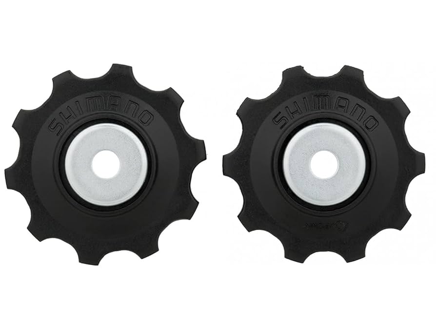 SHIMANO - kairai  Shimano Derailleur Pulley Set, 1 Pair, fits 6, 7, 8 sp