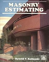 Masonry Estimating 0924659742 Book Cover
