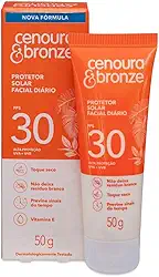 Protetor Solar Facial Diário FPS 30 Cenoura & Bronze 50g