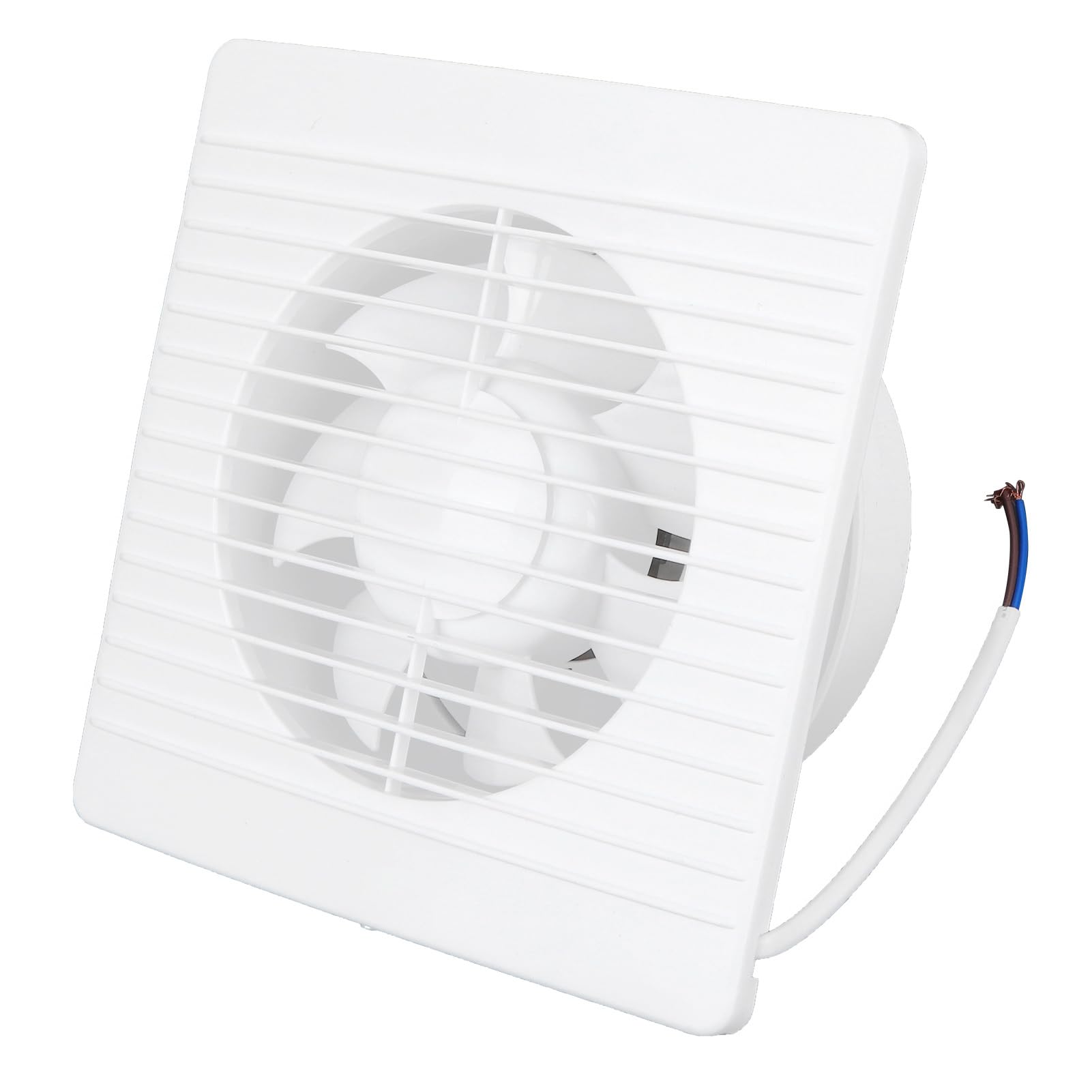 Rengue Extractor de Pared, Ventiladores de Baño de 7 Aspas, Ventilación de Velocidad Variable para Garaje, Sótano, Cocina y Baño Extractor de Pared, Material ABS, Nan (4 pulgadas (102 mm de diámetro
