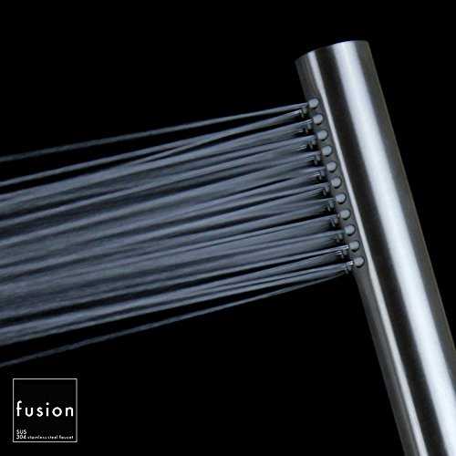 Amazon.co.jp: 【fusion】ステンレス・シンプルシャワーヘッド