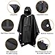 Euyecety Regenponcho Damen und Herren, Wasserdicht Regenjacken Regencape Unisex, Fahrrad Poncho 3 in 1 Multifunktionaler Regenmantel für Jagd, Picknick im Freien, Trekking, Camping, Angeln