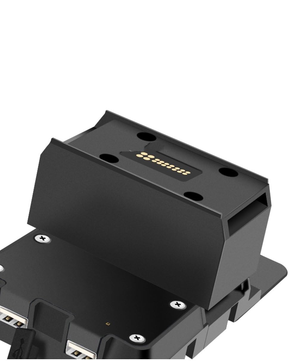 KLAUER Moto Staffa Telefono per B&MW R1200RT R1250RT R 1200 1250 RT 2014-2020 Moto USB Staffa di Navigazione Telefono Cellulare Supporto Wireless Staffa Navigazione (Color : USB)