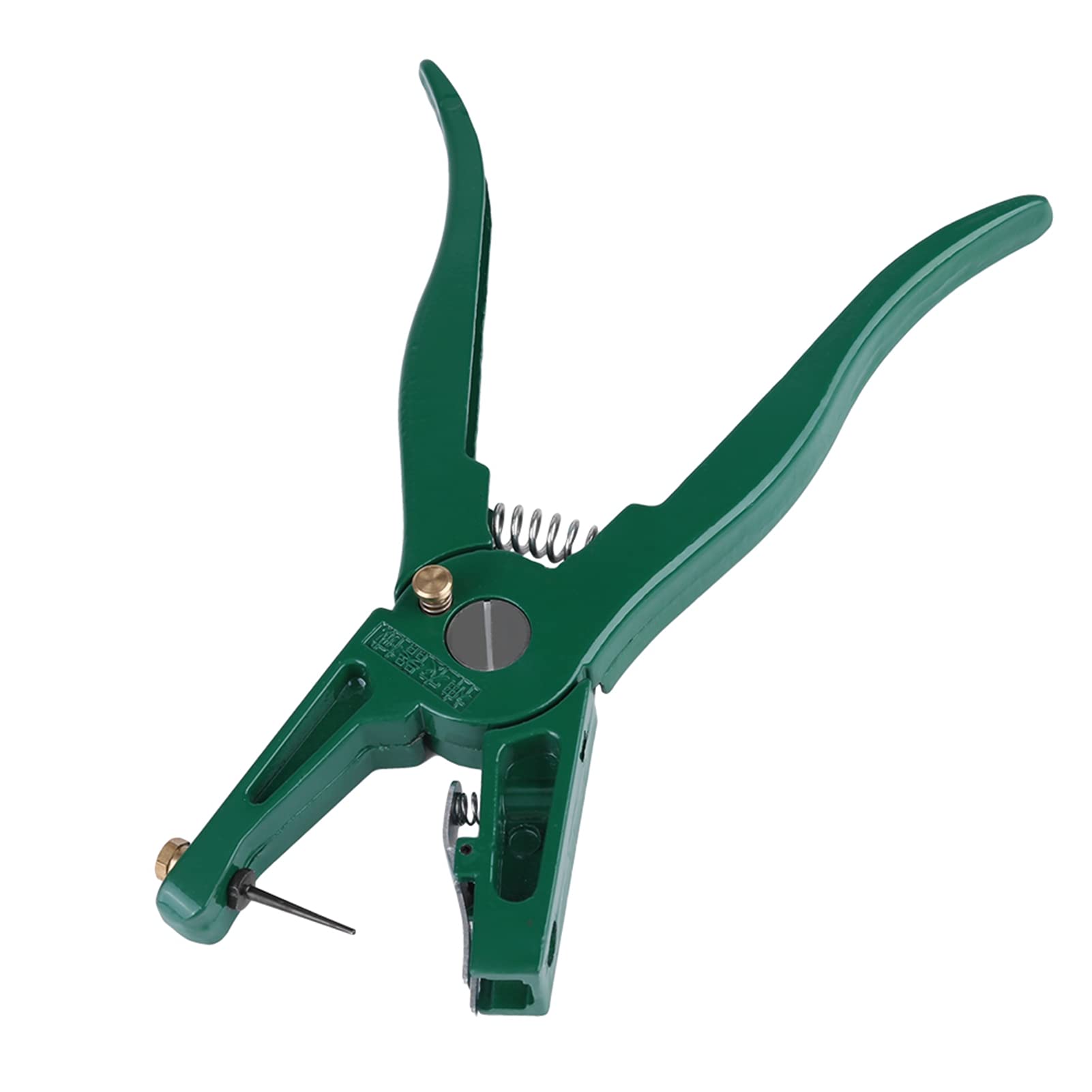Pinza Applicatrice per Marchi Auricolari, Ideale per Suini, Bovini e Ovini, Incluso Perno di Ricambio, Strumento Essenziale per l'Allevamento Animale