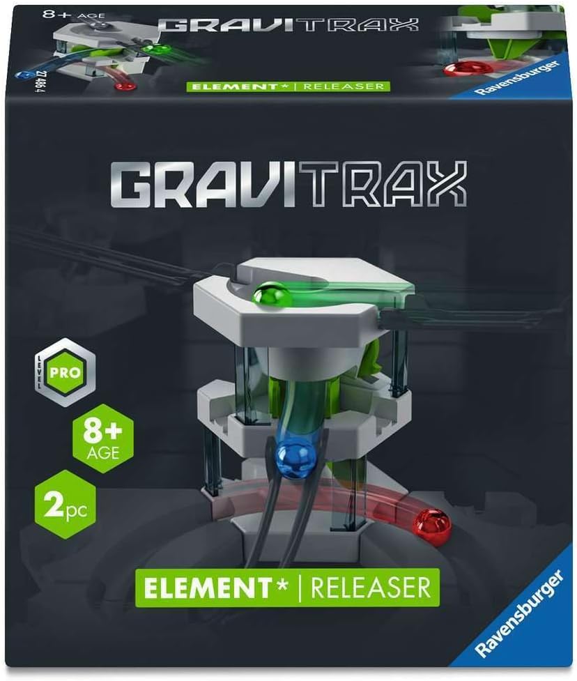 Ravensburger - GraviTrax PRO - Releaser Element - Ball Track - Creative Building Game - Buildable Marbles Course - Ages 8+ - French Version - 27486