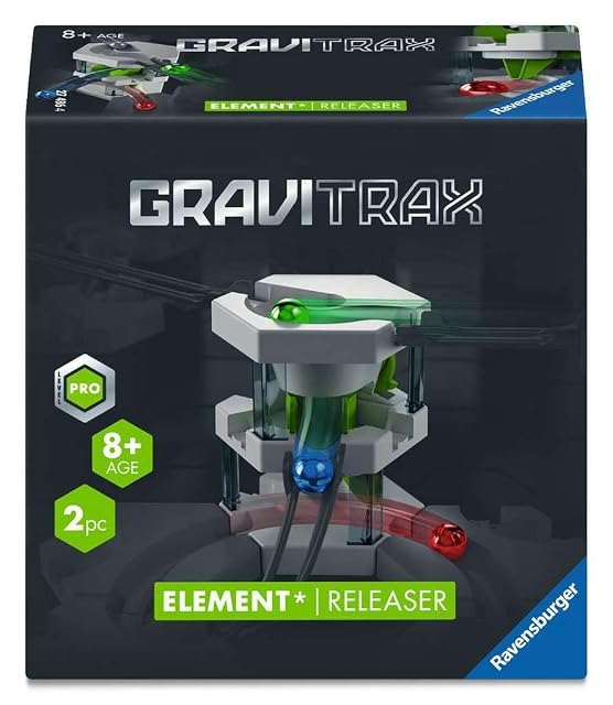 GraviTrax Pro Element Releaser 27486 de Ravensburger, extensión GraviTrax para su Pista de béisbol