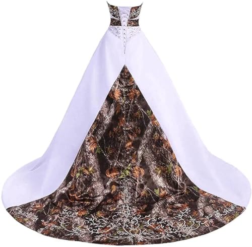 Woman’s Strapless Wedding Dresses Satin Embroidery Beaded Bride Dresses 2021