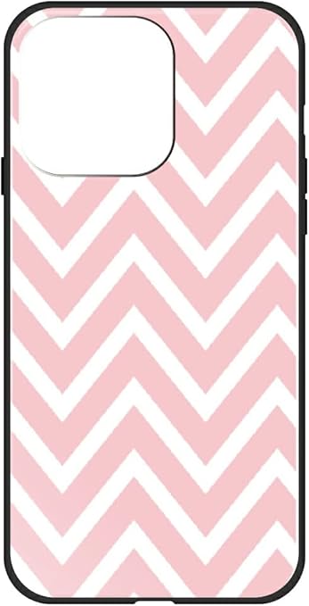 Amazon Co Jp Iphone13pro ケース 背面強化ガラス ハイブリッドケース 人気 おしゃれ かわいい かっこいい シンプル マウンテン 山形模様 イラストデザイン 7029 E 山形模様ピンク アイフォン13プロ カバー Tpuバンパー 衝撃吸収 9h硬度 スマホケース スマートフォン