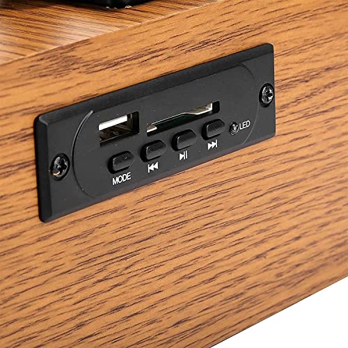 Phonograph Turntable Wireless Speaker,Aluminum Gramophone Retro Style,For Entertainment And Home Decoration #TOP4