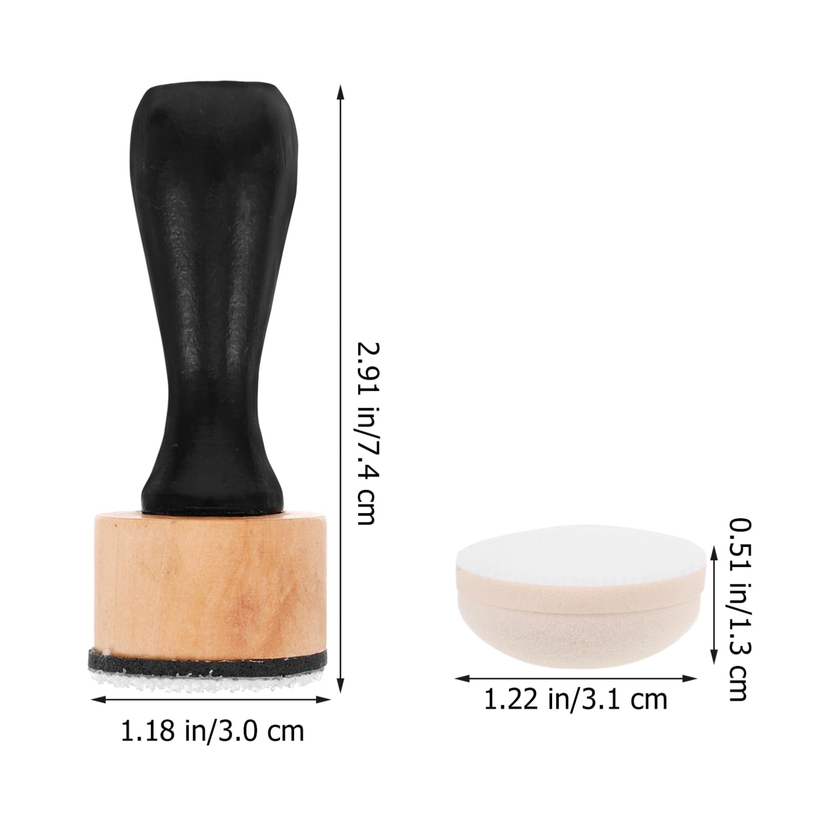 VILLCASE 5 Sätze Stempelschwamm kreativset Creative Set lackier zubehör Bastelzubehör malerbürste Palette Unterlage Schmierer Halter Farbschwämme Schwammstempel zum Selbermachen Plastik