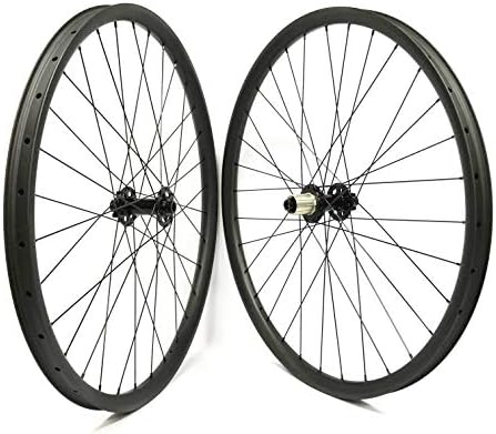 HULKSPORTS 29er Carbon MTB Wheelset Mountain Bike Bicycle Rim 29inch Carbon Wheels with Powerway M81 Hubs