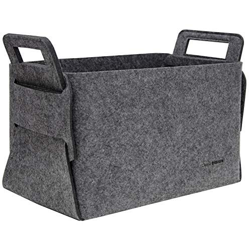 Fino A 25 Kg: Borsa Feltro XXL - 50X25X25 Mobile Portalegna Da