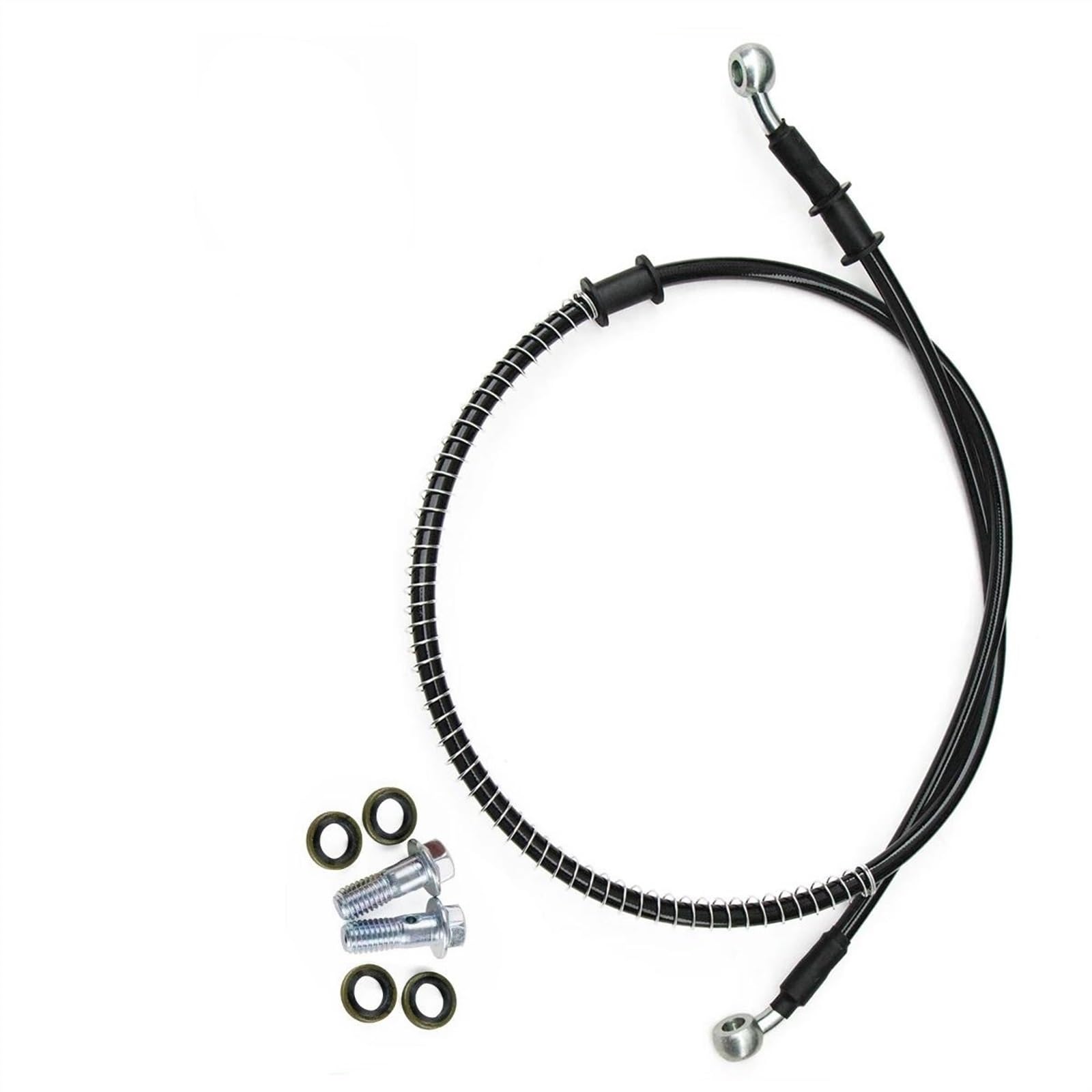 Motorbike Part Motorbike Accessories Universal Motorcycle Hydraulic Brake Hoses Clutch Oil Tubes Pipes 1500mm/150cm M8 28°-28°