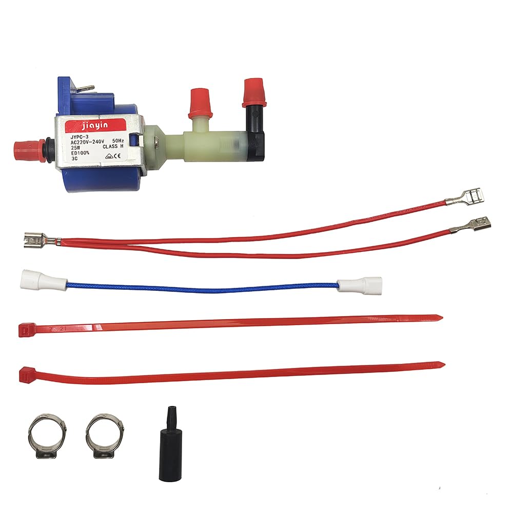 Jiayin JYPC-3 Pompe à eau à vapeur 25 W AC 230 V pour défroisseur vapeur Philips GC9650 GC9622 GC9685 GC9642 GC9682 Part.423902186522 42390