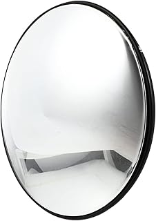 FAVOMOTO Traffic Corner Mirror Wide Angle Convex Curved Traffic Mirror Blind Spot Mirror Convex Road Mirror Indoor Convex Entry Mirror Curved Mirror Pages