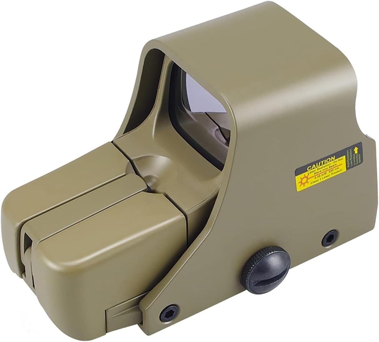 551 Red Green Dot Holographic Reflex Sights，Metal Optic Scopes，Clear Dot Reticle Adjustable Brightness Function，Compatible with G33 G43 G45 3X/5X Magnifier，Fit for Standard 20mm Pic Rail Mounting