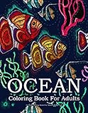 Ocean Coloring Book For Adults Magic Life: Sea Creatures life Adult Coloring Book, with Sea Animals, Island, Beach, Marine Life Relaxing Coloring Book, Best Gift Idea.