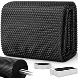 tillvex Cobertor Solar para Piscinas Redonda & Rectangular | Espesor de la lámina Solar 120 µm | La Cubierta Solar se Puede Cortar a Medida (800x400 cm, Negro)