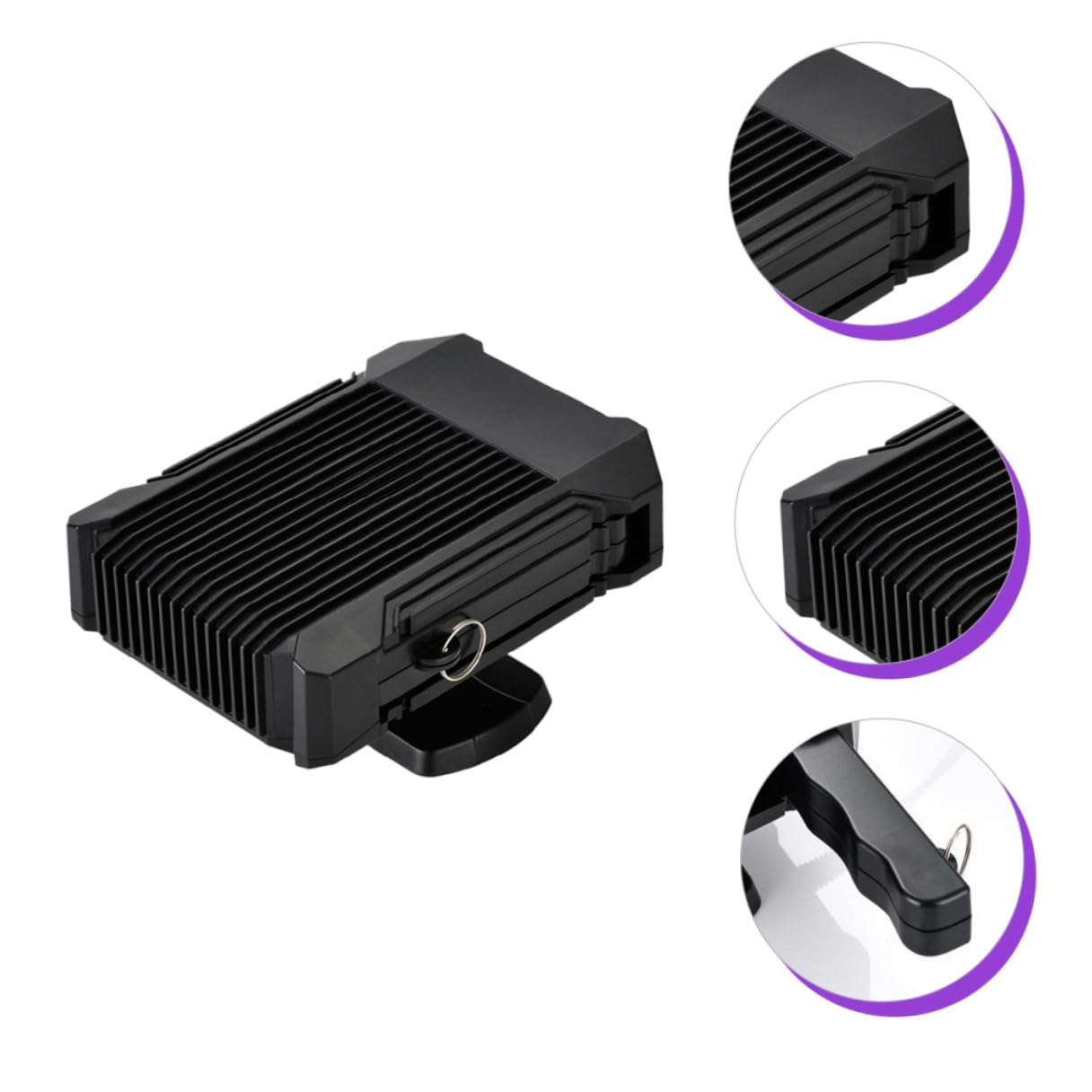 Mikinona Calentador Coche Portátil Calefactor Automático para Parabrisas Desempañador de Coche para Uso Invernal Calefactor USB para Vehículos Secador Multiusos para Conductor