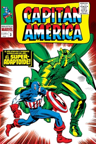Portada de Biblioteca Marvel 62. Capitan America 3