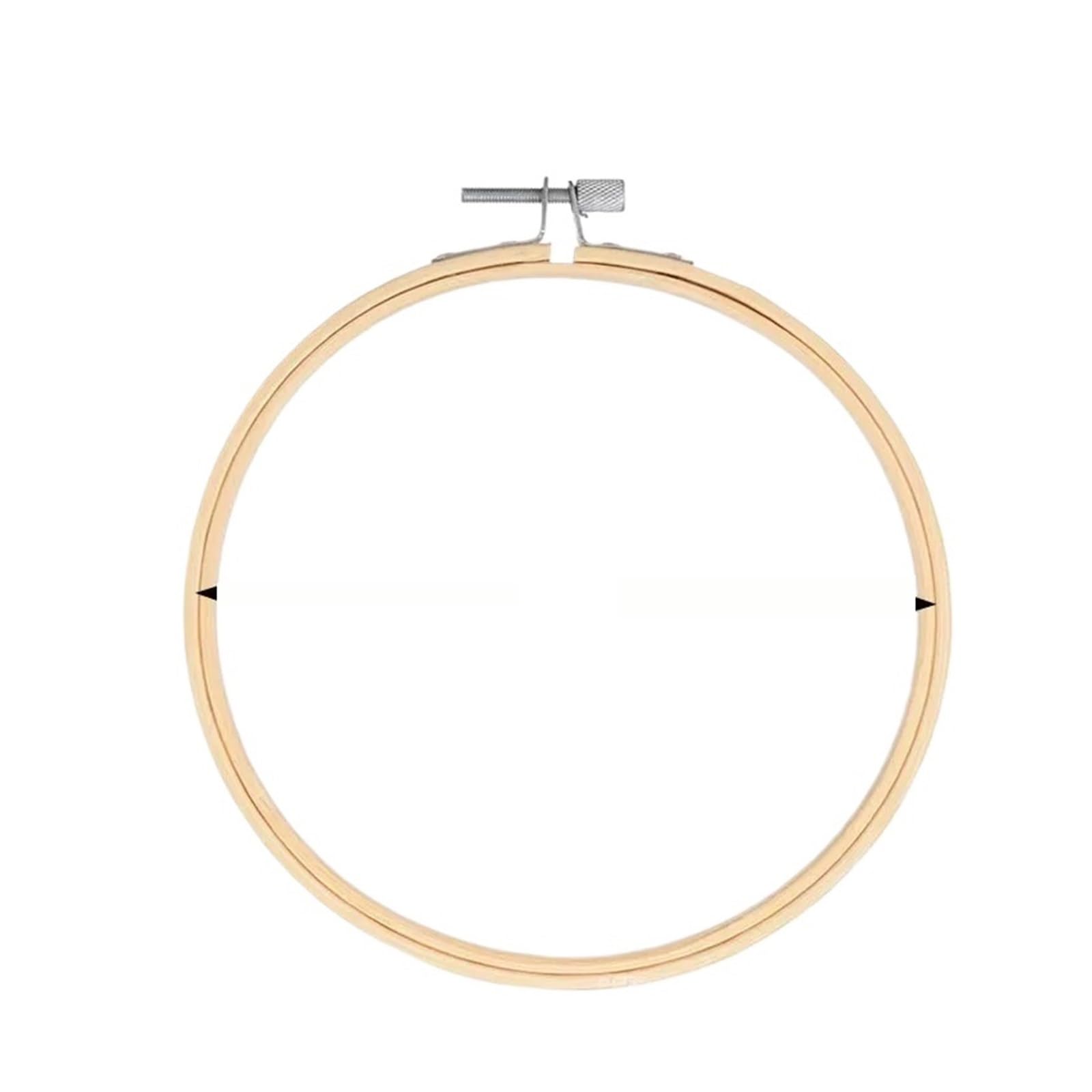 ENSDIEPLS Cross Stitch Hoop Ring, Mini Embroidery Hoop 8-36cm Bamboo Round Frame for Cross Stitch DIY Needlecraft(8cm)
