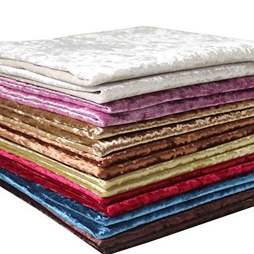 MUYUNXI Tessuto Velluto Morbido Usato per