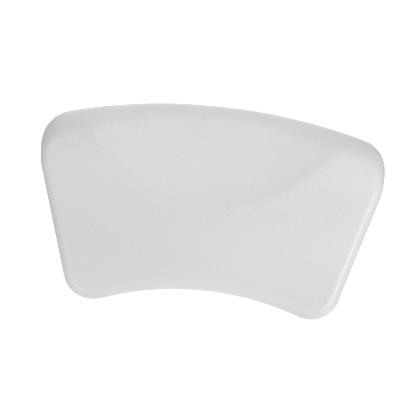 GALPADA Cuscino da Vasca da Bagno in Pu Bianco Ventosa, Resistente e Morbido, Accessorio per Bagno per Famiglie e Saloni di Bellezza