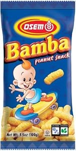 Image of Bamba Peanut Butter Snacks All Natural Peanut Butter PB Corn Puffs, 3.5oz Bag (Pack of 12)