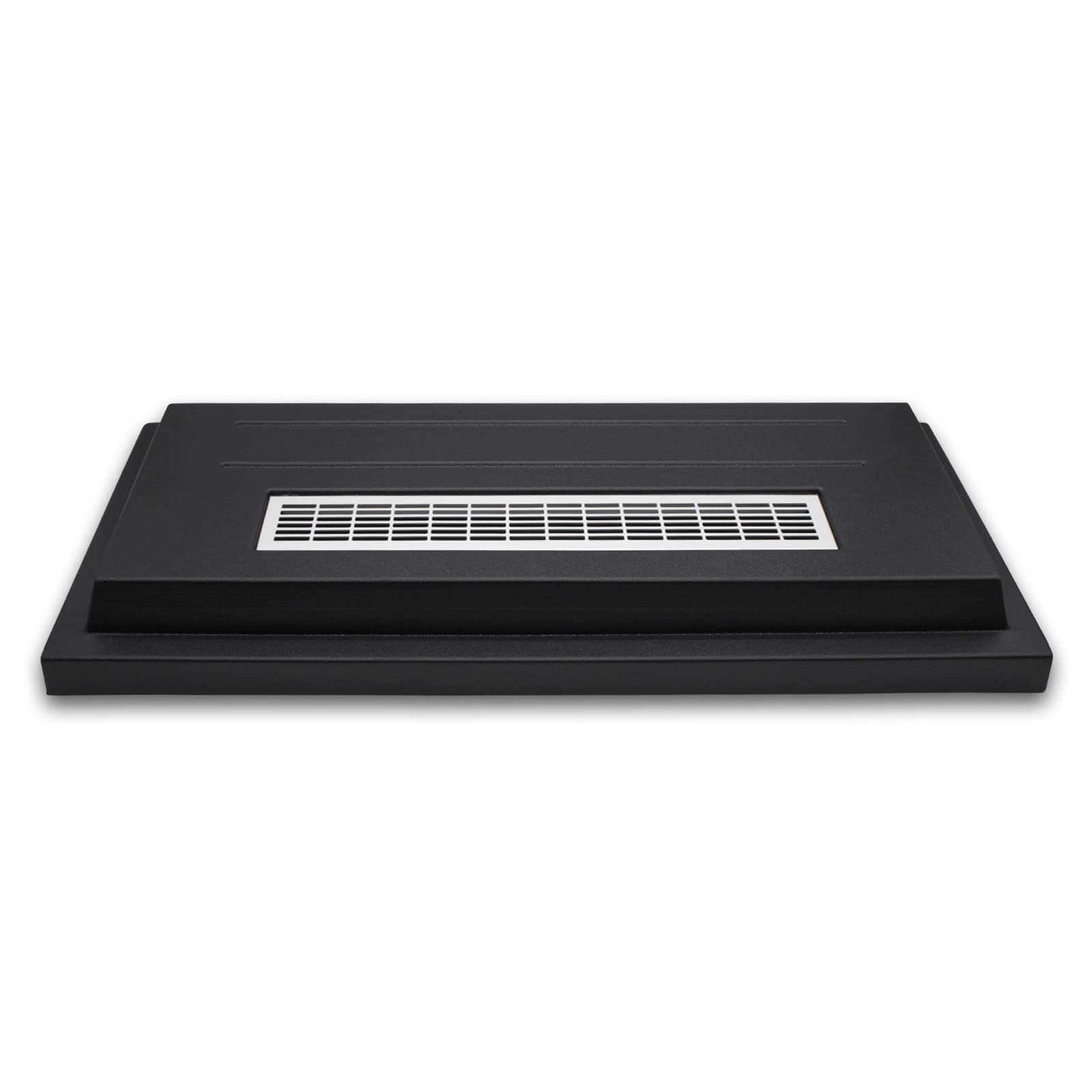 ZooPaul Terrarium Abdeckung schwarz 120x40 cm Gitter Silber