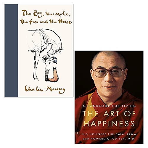 The Boy, The Mole, The Fox and The Horse By Charlie Mackesy & The Art of Happiness By Dalai Lama 2 Books Collection Set