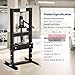 6 Ton H Frame Hydraulic Shop Press,Floor Press with Adjustable Height Stamping Plates,Built in Relief Valve for Bending Straightening Bearings u Joints Car Repair Professional Use 18.9