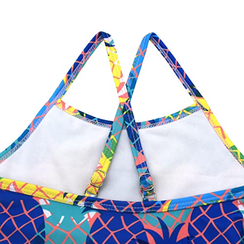 Image of Girls One Pieces Swimsuit Cute Swimwear Bathing Suits 2-12 Years